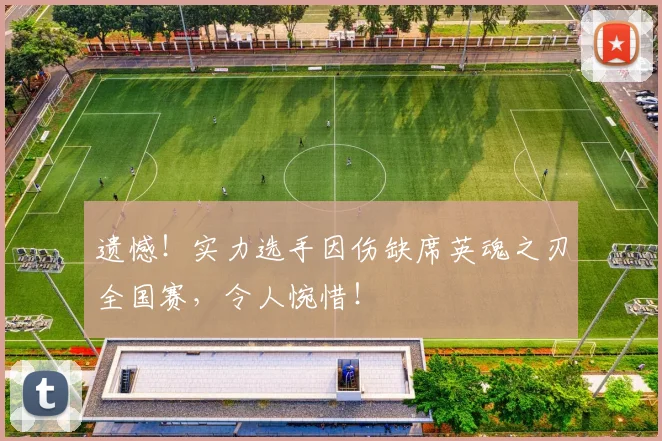 遗憾！实力选手因伤缺席英魂之刃全国赛，令人惋惜！